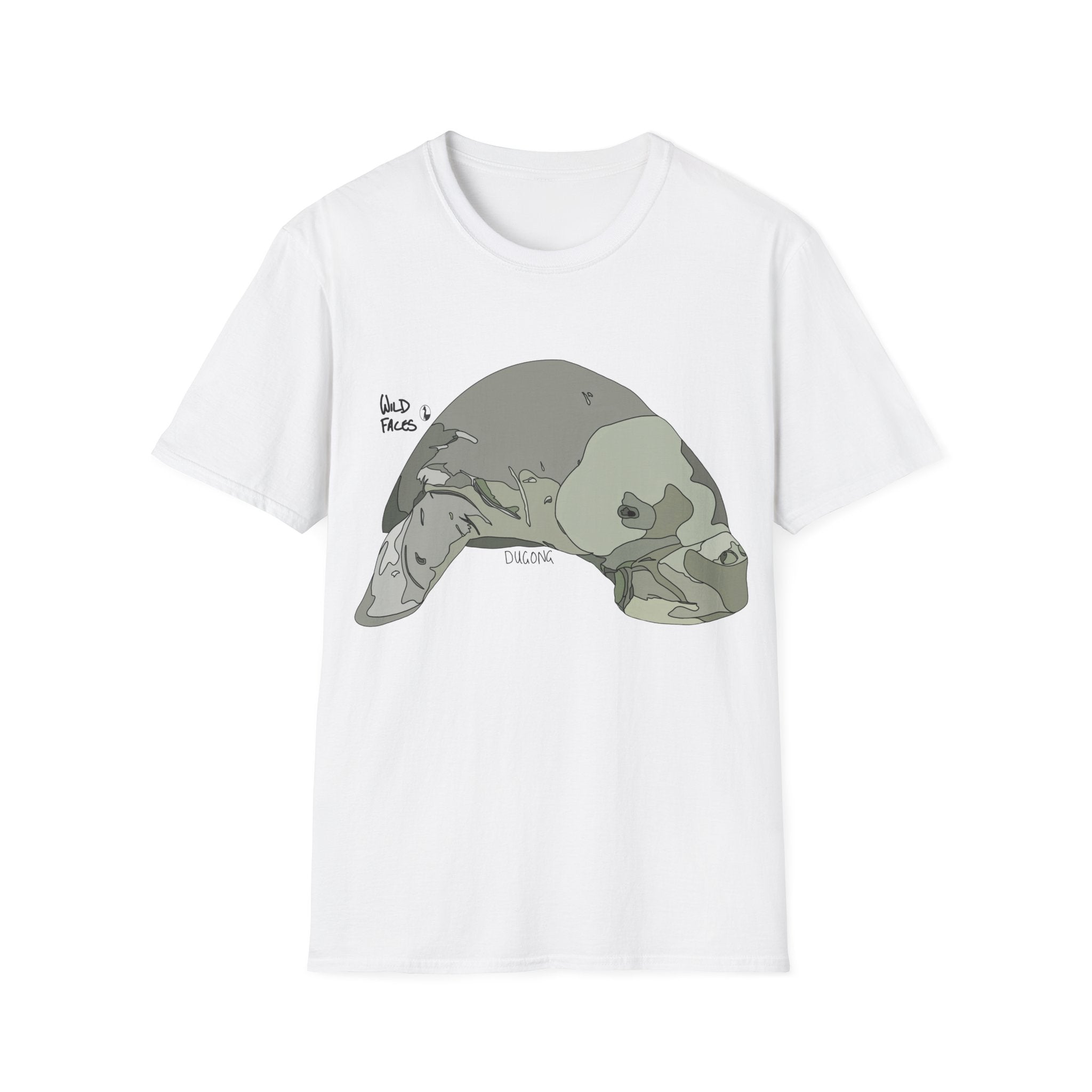Dugong - Unisex Softstyle T-Shirt Printify
