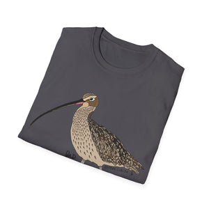 Eastern Curlew- Unisex Softstyle T-Shirt Printify