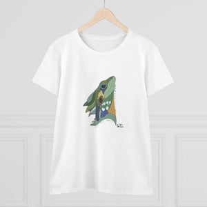 Boyd's Forest Dragon - Women's Midweight Cotton Tee Printify