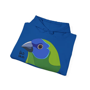 Blue-faced Parrotfinch | Unisex Heavy Blend™ Hooded Sweatshirt Printify