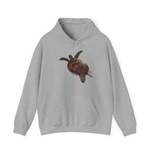 Green Turtle | Unisex Heavy Blend™ Hooded Sweatshirt Printify
