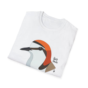 Red-capped Plover - Unisex Softstyle T-Shirt Printify