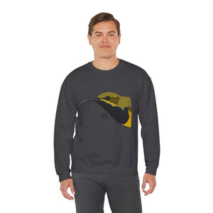 Olive-backed Sunbird Sweatshirt | Unisex Heavy Blend™ Crewneck Printify