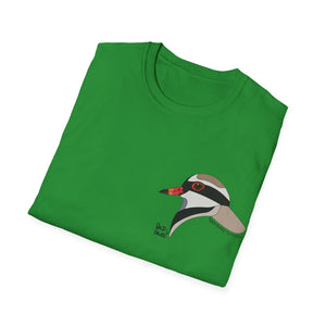 Black-fronted Dotterel - Small design - Unisex Softstyle T-Shirt Printify