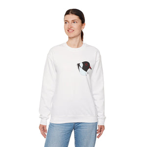 Hooded Plover (head) Sweatshirt | Unisex Heavy Blend™ Crewneck Printify