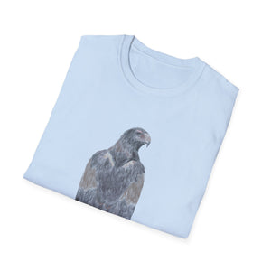 Wedge-tailed Eagle (pastel design) - Unisex Softstyle T-Shirt Printify