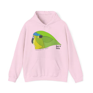 Orange-bellied Parrot | Unisex Heavy Blend™ Hooded Sweatshirt Printify