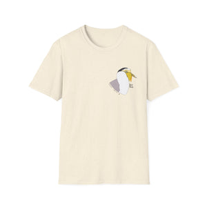Masked Lapwing - Small design - Unisex Softstyle T-Shirt Printify