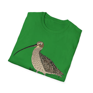 Eastern Curlew- Unisex Softstyle T-Shirt Printify