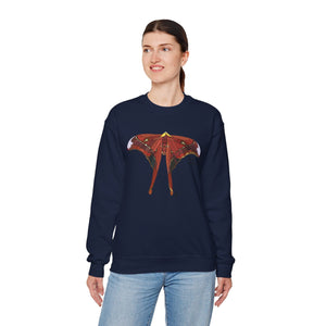 Hercules Moth Sweatshirt | Unisex Heavy Blend™ Crewneck Printify