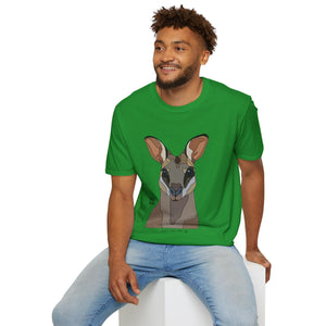 Agile Wallaby - Unisex Softstyle T-Shirt Printify