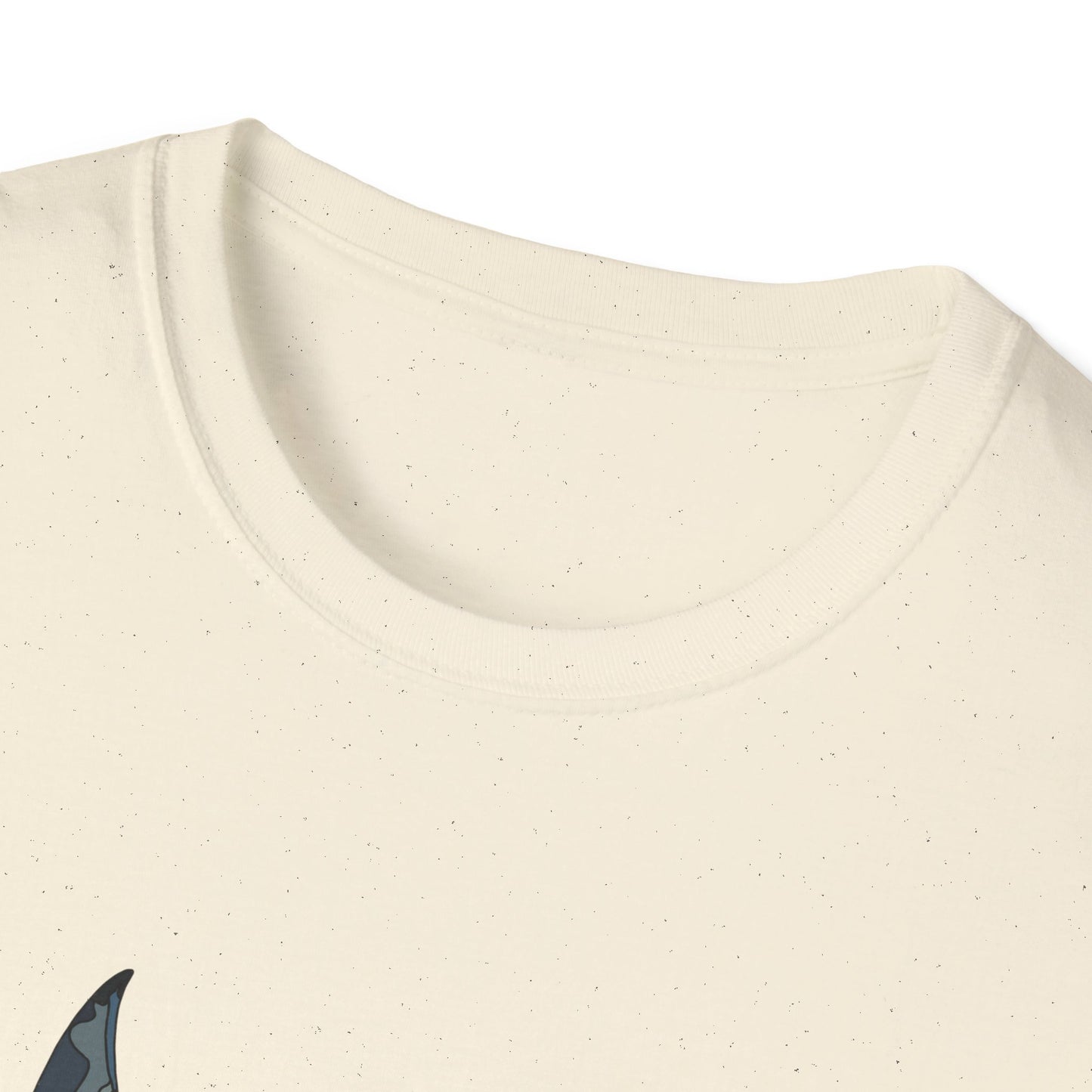 Reef Manta Ray- large design - Unisex Softstyle T-Shirt