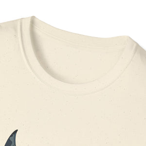 Reef Manta Ray- large design - Unisex Softstyle T-Shirt Printify