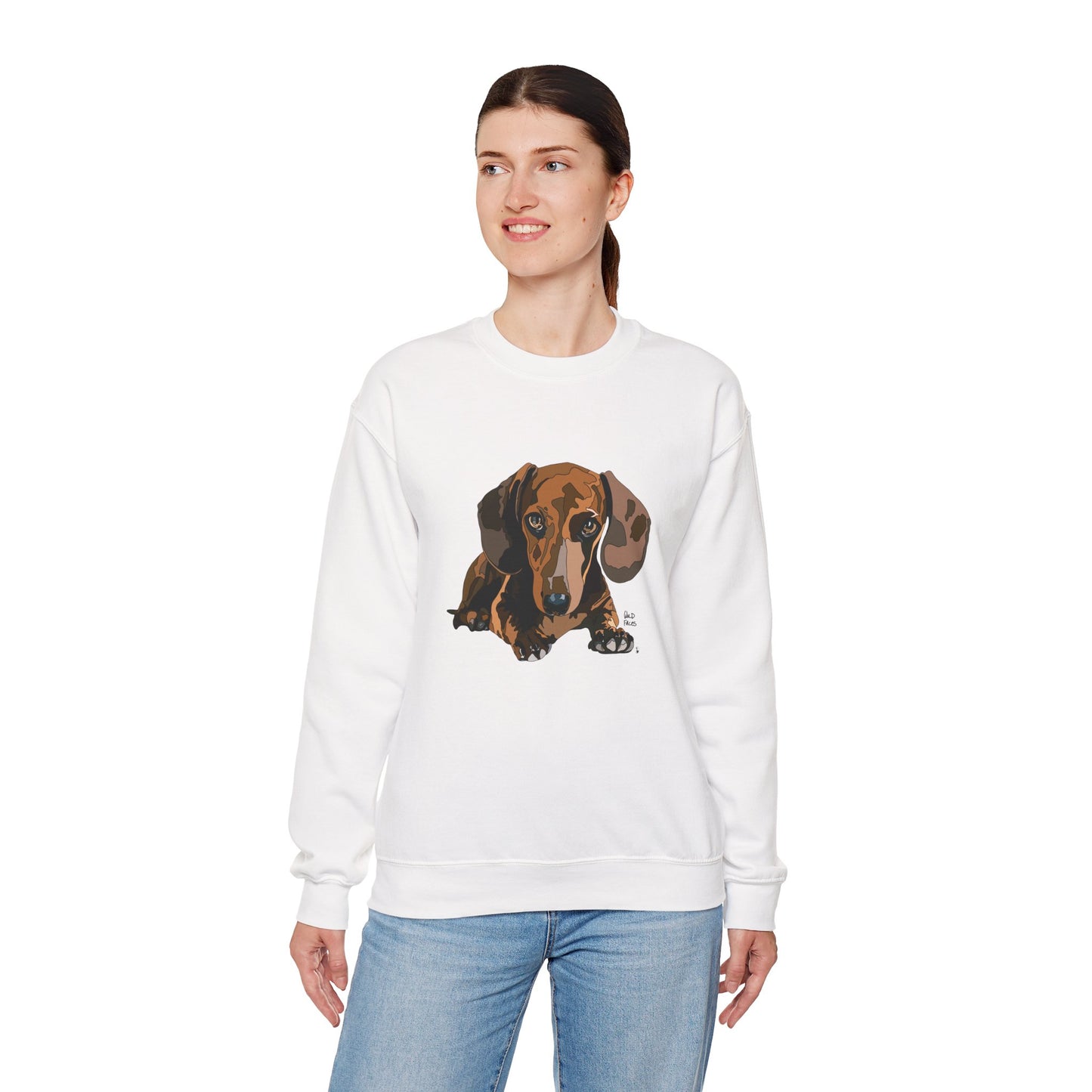 Dachshund (body) | Unisex Heavy Blend™ Crewneck