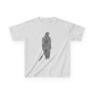 Wedge-tailed Eagle (pastel design) | Kids Heavy Cotton™ Tee Printify