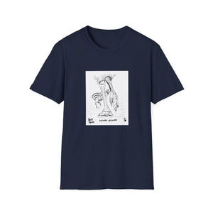Southern Cassowary with chick - Unisex Softstyle T-Shirt Printify