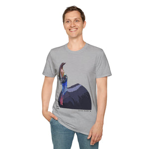 Southern Cassowary - Unisex Softstyle T-Shirt Printify