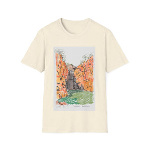 Southern Rockhole, Nitmiluk- Unisex Softstyle T-Shirt Printify