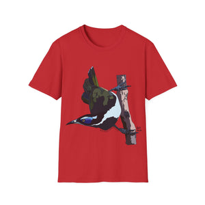 Blue-faced Honeyeater - Unisex Softstyle T-Shirt Printify