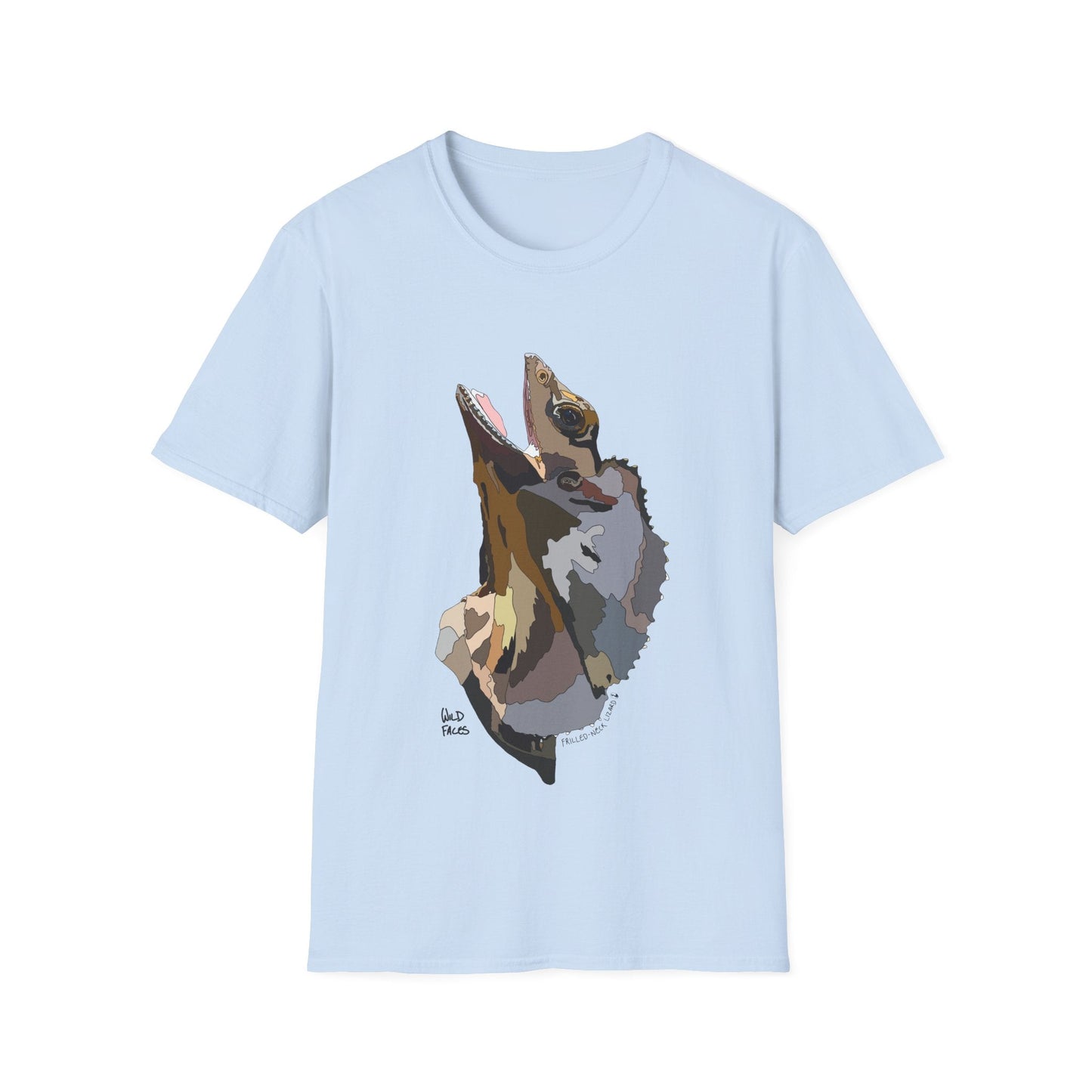 Frilled-neck Lizard - Unisex Softstyle T-Shirt Printify