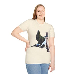 Blue-faced Honeyeater - Unisex Softstyle T-Shirt Printify