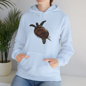 Green Turtle | Unisex Heavy Blend™ Hooded Sweatshirt Printify