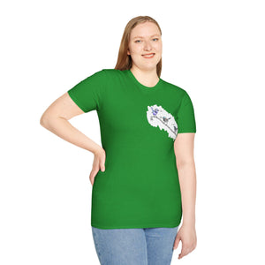 A trio of  Fairy-wrens (spendid, superb and lovely) - Small design - Unisex Softstyle T-Shirt Printify