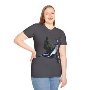 Blue-faced Honeyeater - Unisex Softstyle T-Shirt Printify