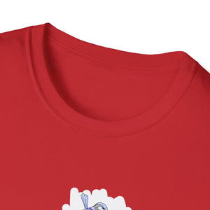 A trio of  Fairy-wrens (spendid, superb and lovely) - Small design - Unisex Softstyle T-Shirt Printify