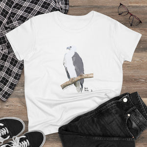 White-bellied Sea Eagle - Women's Midweight Cotton Tee Printify