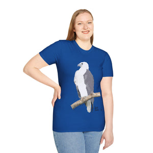 White-bellied Sea Eagle - Unisex Softstyle T-Shirt Printify