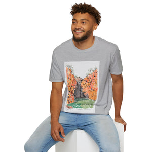 Southern Rockhole, Nitmiluk- Unisex Softstyle T-Shirt Printify
