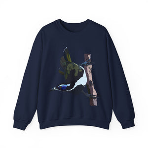 Blue-faced Honeyeater Sweatshirt | Unisex Heavy Blend™ Crewneck Printify