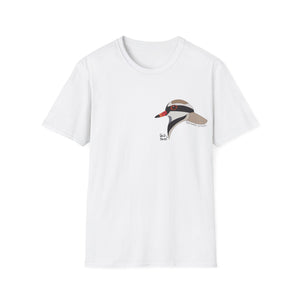 Black-fronted Dotterel - Small design - Unisex Softstyle T-Shirt Printify