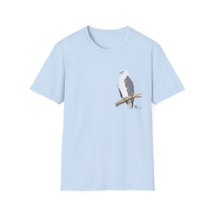 White-bellied Sea Eagle - Small design - Unisex Softstyle T-Shirt Printify