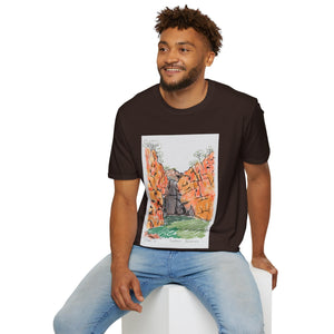 Southern Rockhole, Nitmiluk- Unisex Softstyle T-Shirt Printify