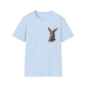 Eastern Grey Kangaroo - Small design - Unisex Softstyle T-Shirt Printify