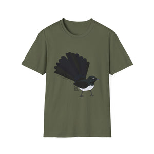 Willy Wagtail - Unisex Softstyle T-Shirt Printify