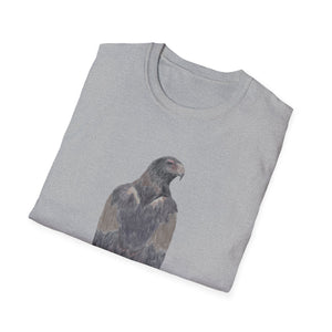 Wedge-tailed Eagle (pastel design) - Unisex Softstyle T-Shirt Printify