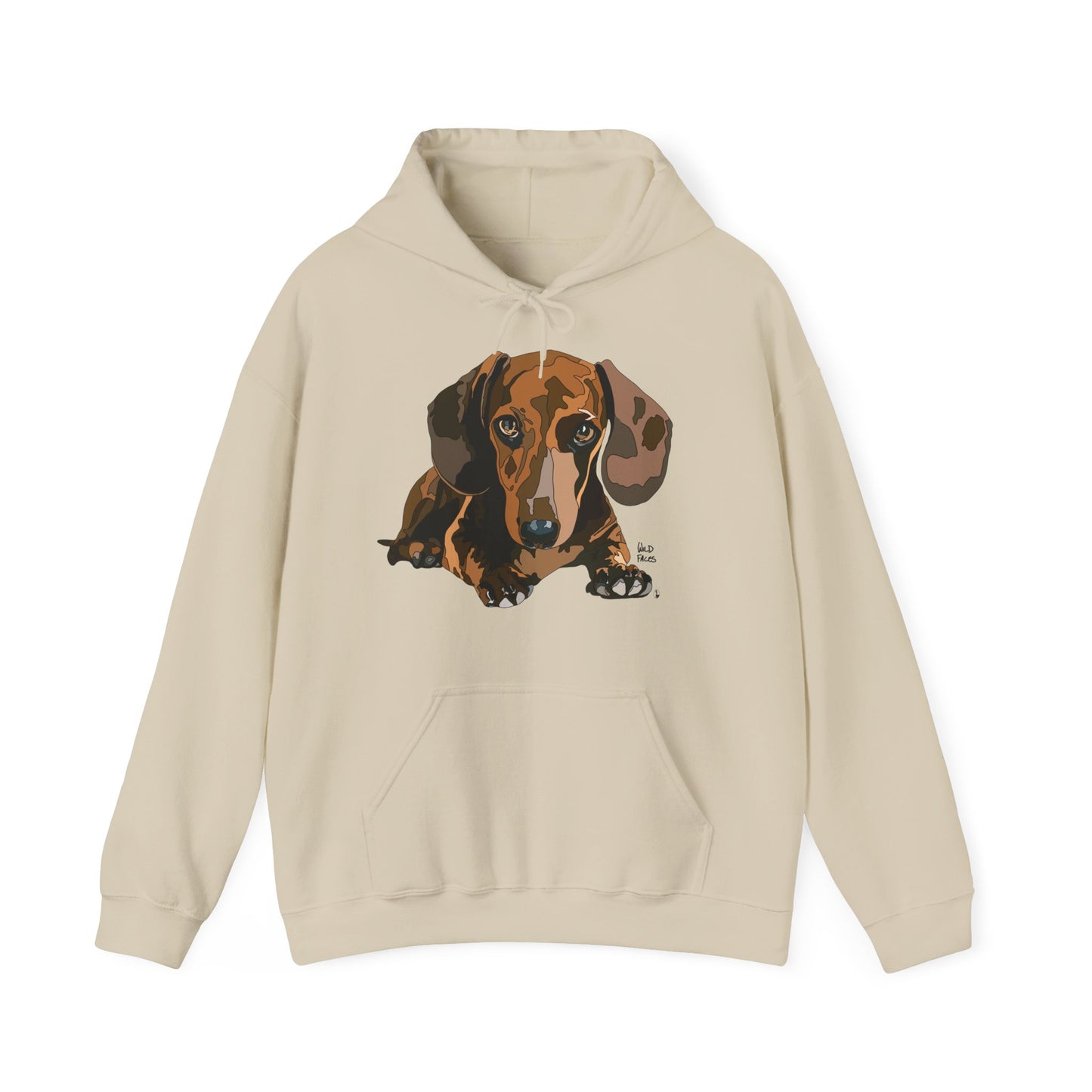 Dachshund (body) | Unisex Heavy Blend™ Hooded Sweatshirt