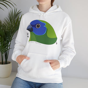 Blue-faced Parrotfinch | Unisex Heavy Blend™ Hooded Sweatshirt Printify