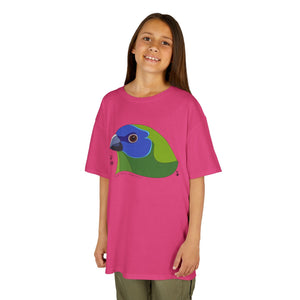 Blue-faced Parrotfinch | Kids Heavy Cotton™ Tee Printify