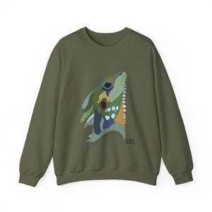 Boyd's Forest Dragon Sweatshirt | Unisex Heavy Blend™ Crewneck Printify