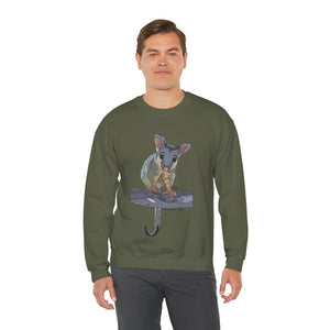 Common Brushtail Possum Sweatshirt | Unisex Heavy Blend™ Crewneck Printify