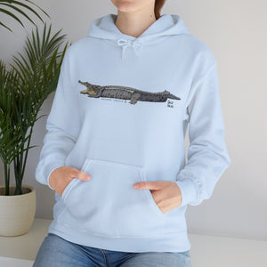 Saltwater Crocodile | Unisex Heavy Blend™ Hooded Sweatshirt Printify