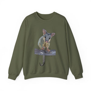 Common Brushtail Possum Sweatshirt | Unisex Heavy Blend™ Crewneck Printify