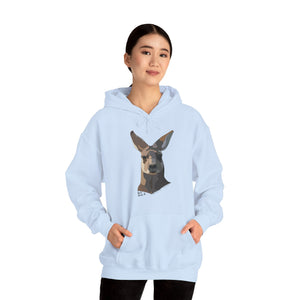 Eastern Grey Kangaroo | Unisex Heavy Blend™ Hooded Sweatshirt Printify