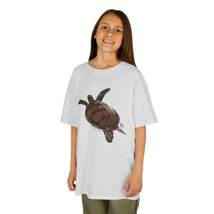 Green Turtle | Kids Heavy Cotton™ Tee Printify