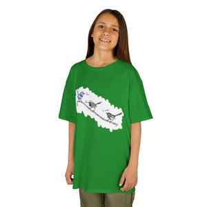 A trio of Fairy-wrens (spendid, superb and lovely) | Kids Heavy Cotton™ Tee Printify