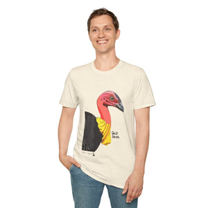 Australian Brushturkey - Unisex Softstyle T-Shirt Printify